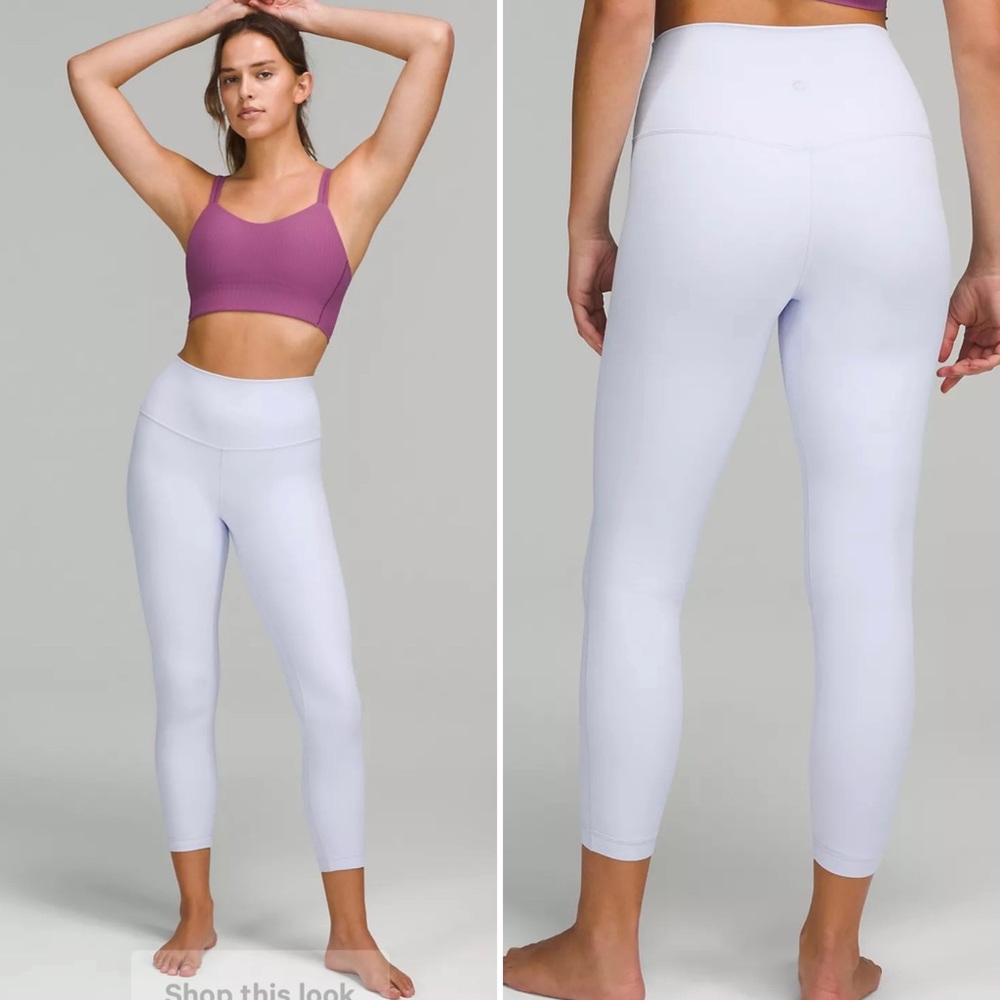 Lululemon Align High Rise Pant 25" with pockets - Picture 4 of 4